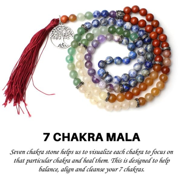 Remedywala 7 Chakra Mala Necklace