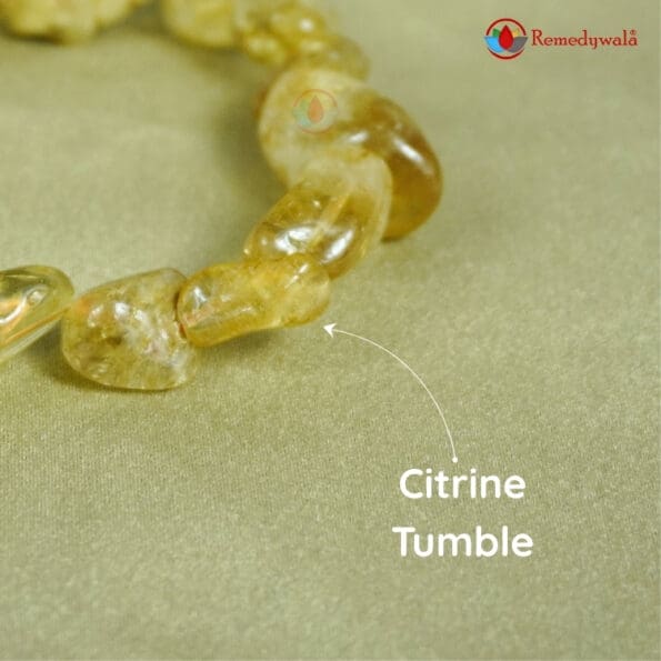 Citrine Tumble Bracelet - Image 3