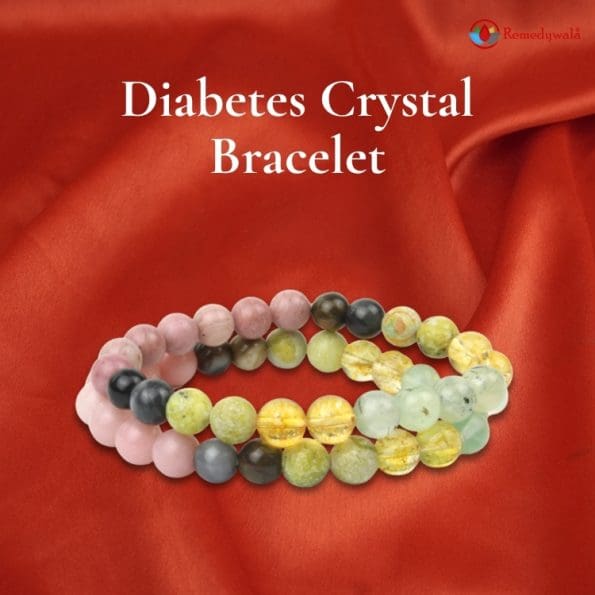 Diabetes Crystal Bracelet 8mm - Image 2