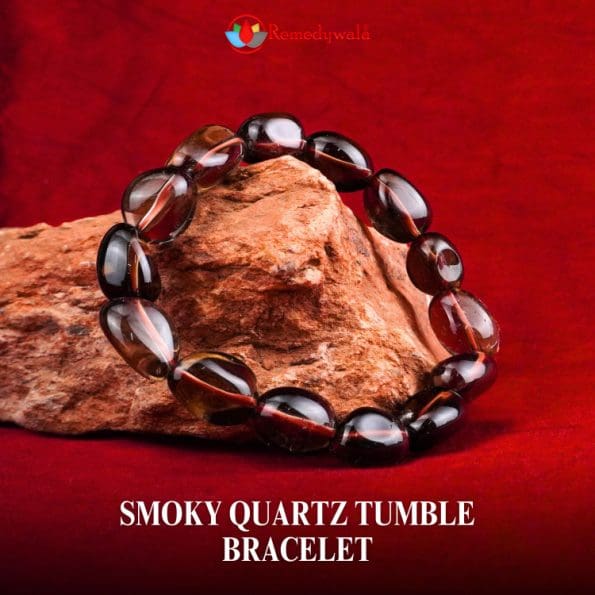 Smoky Quartz Tumble Bracelet