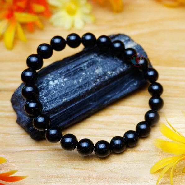 Black Tourmaline Natural Stone Bracelet