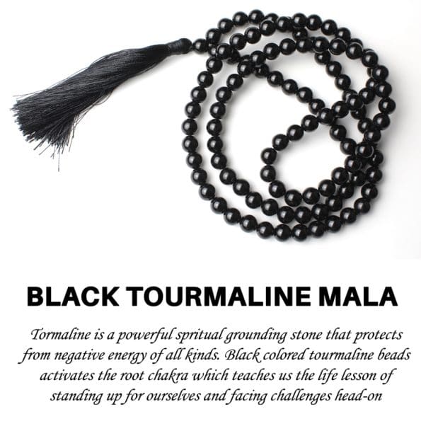 Black Tourmaline Mala