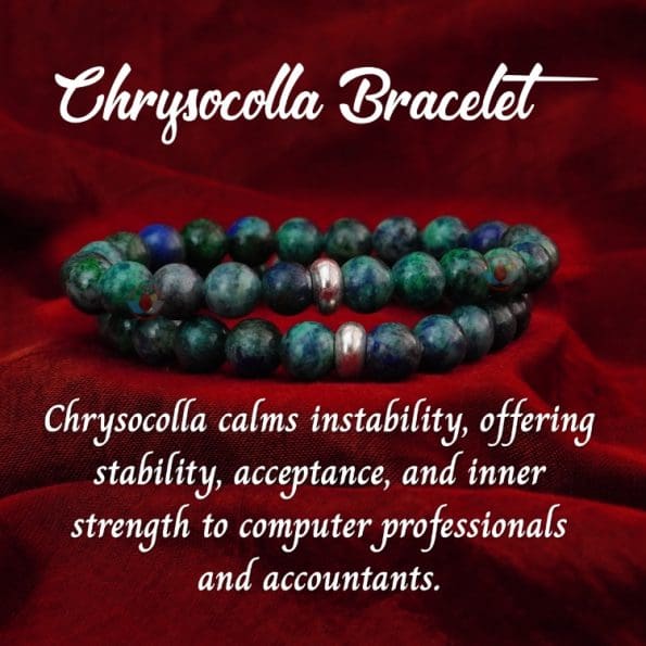 Remedywala Chrysocolla Bracelet 8mm