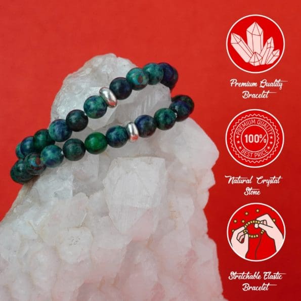 Remedywala Chrysocolla Bracelet 8mm