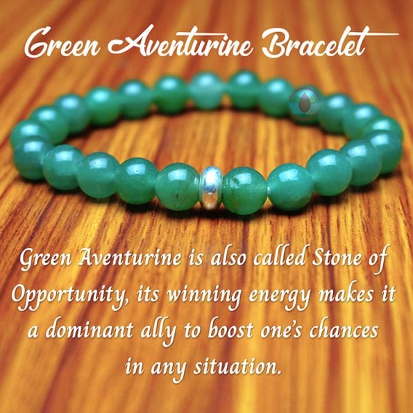 Green Aventurine Bracelet 8mm - Image 4