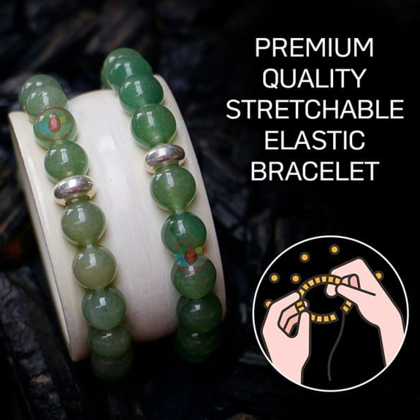 Green Aventurine Bracelet 8mm - Image 2