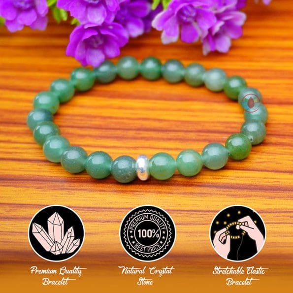 Green Aventurine Bracelet 8mm - Image 5