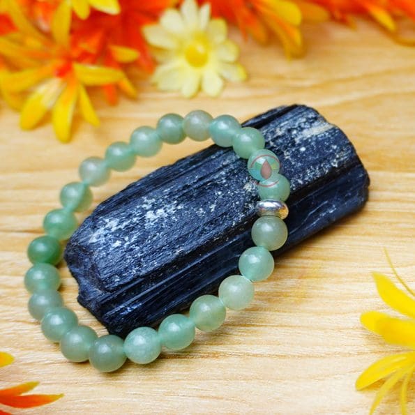 Green Aventurine Bracelet 8mm - Image 6