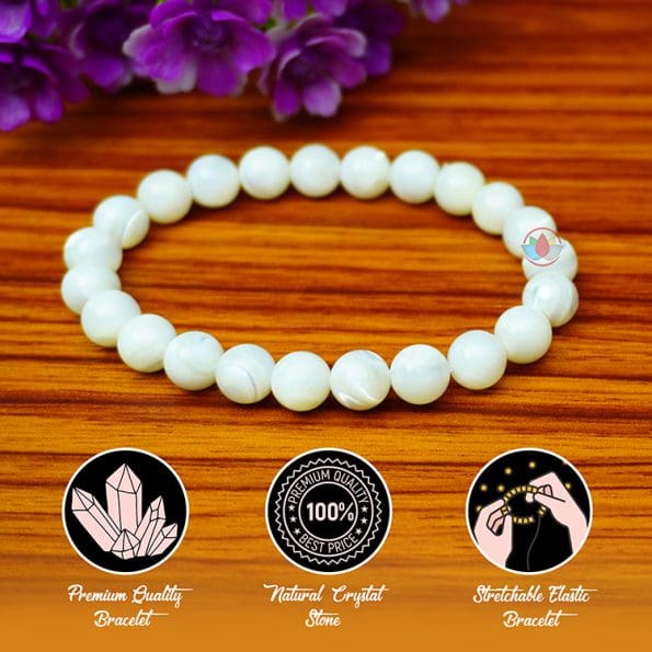 Mother Of Pearl Bracelet - Remedywala - Image 5