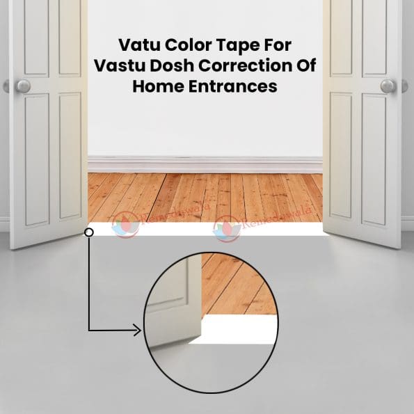 vastu color white tape