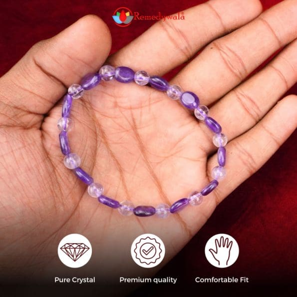 Amethyst 6mm Bracelet