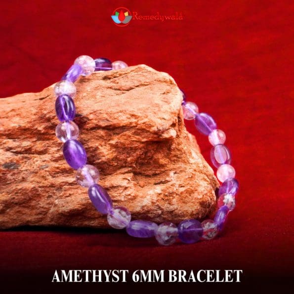 Amethyst 6mm Bracelet
