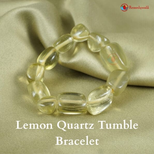 Lemon Quartz Tumble Bracelet - Image 2