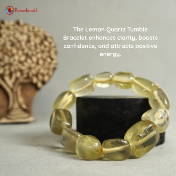 Lemon Quartz Tumble Bracelet - Image 3