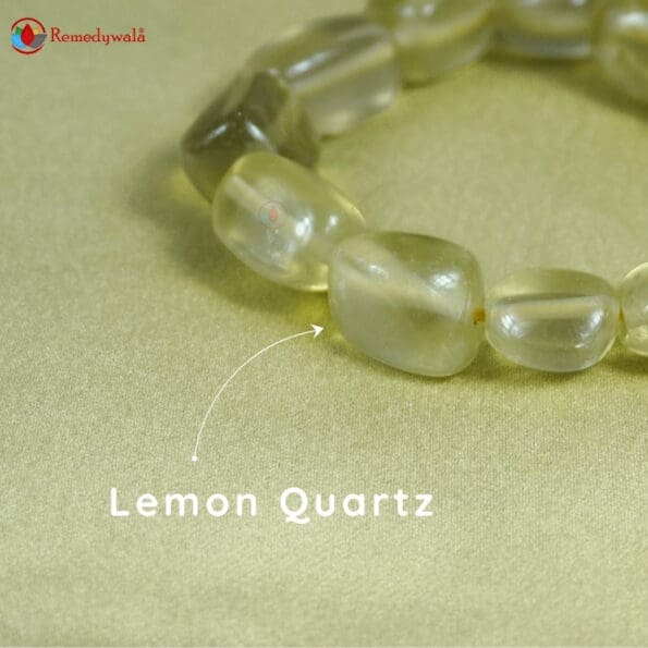 Lemon Quartz Tumble Bracelet - Image 4