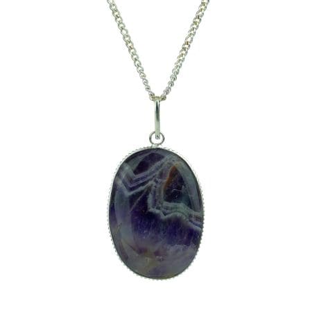 Amethyst Oval Shape Pendant
