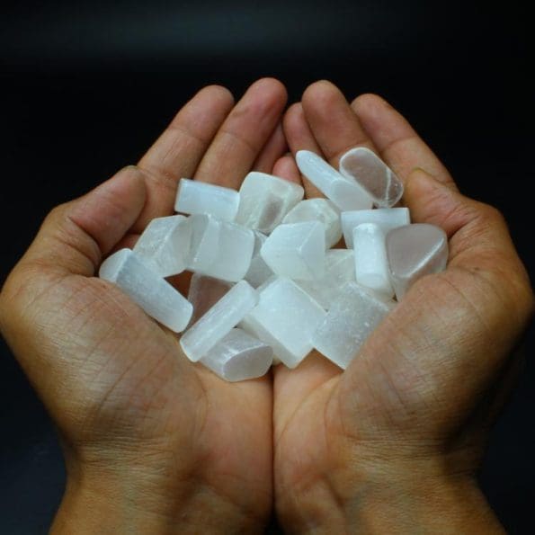 Selenite Tumble Stone - Image 4