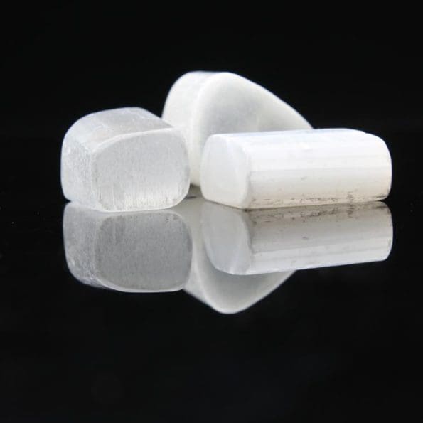 Selenite Tumble Stone