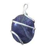 Amethyst Pendant [Oval Shape – Wired]