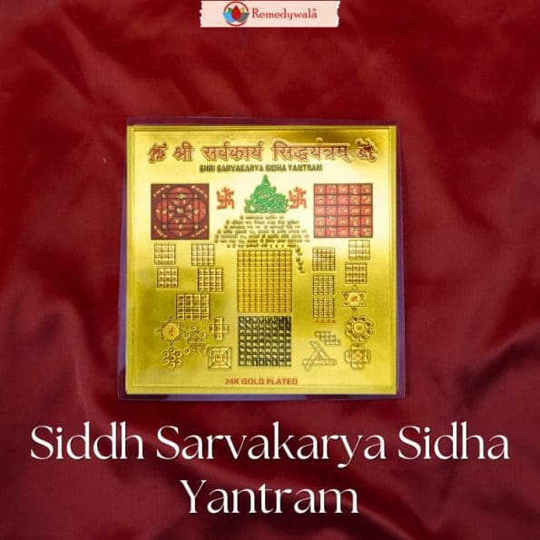 Siddh Sarvakarya Sidha Yantram(6.5 inch) - Image 2