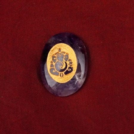 Amethyst Ganesha Coin
