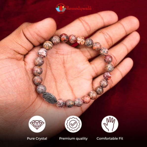 Leopardskin Jasper Bracelet 8mm