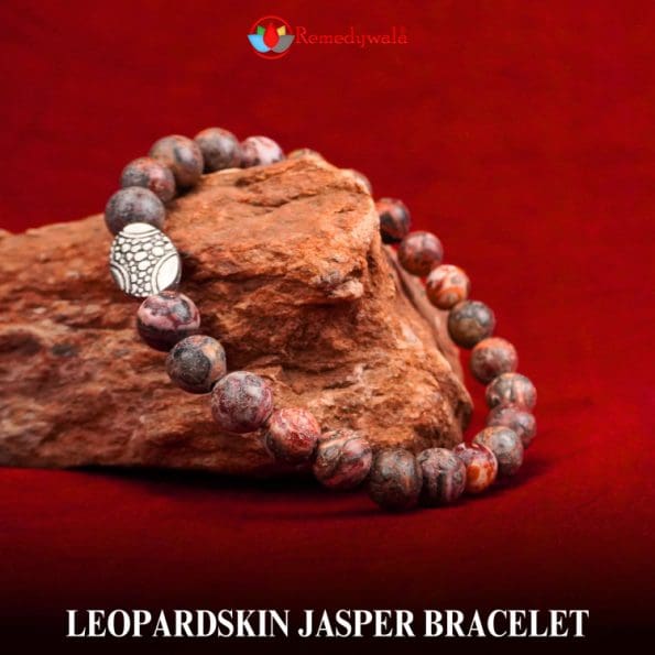 Leopardskin Jasper Bracelet 8mm