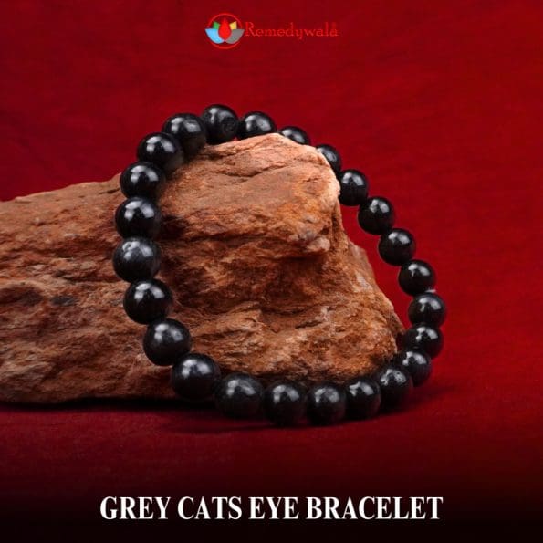 Grey Cats Eye Bracelet 8mm – Remedywala