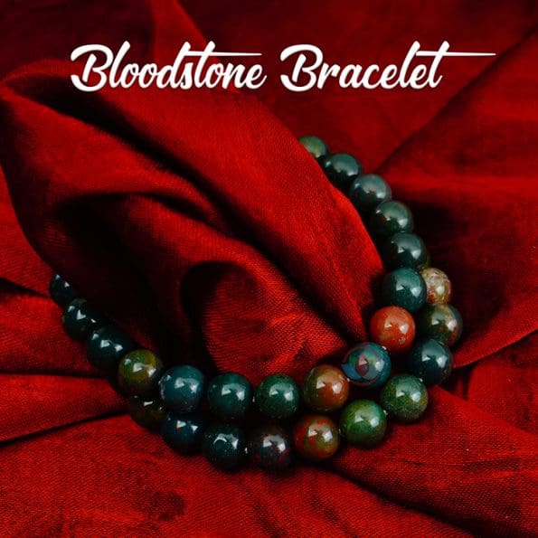 Bloodstone Bracelet 8mm