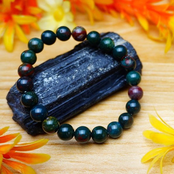 Bloodstone Bracelet 8mm