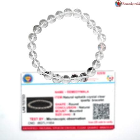Clear Quartz Bracelet 8mm