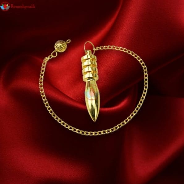 Fancy Brass Dowsing Pendulum