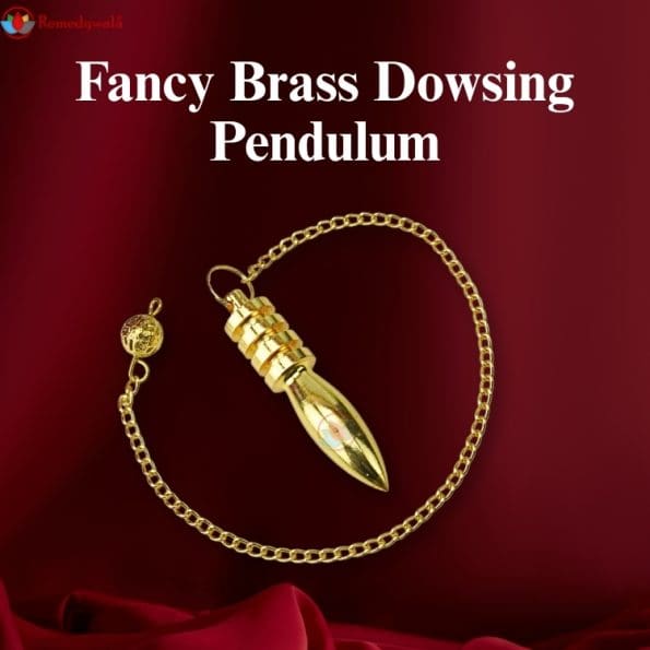Fancy Brass Dowsing Pendulum