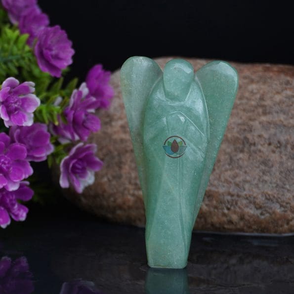 Green Aventurine Angel (3 Inch) - Remedywala