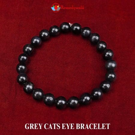 Grey Cats Eye Bracelet 8mm – Remedywala