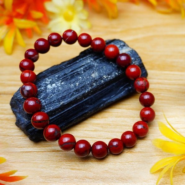 Red Jasper Bracelet 8mm