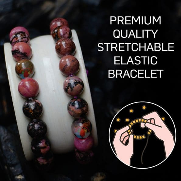 Rhodonite Bracelet 8mm