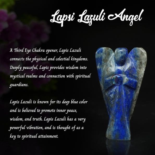 Lapis Lazuli Angel (2 inch) - Remedywala