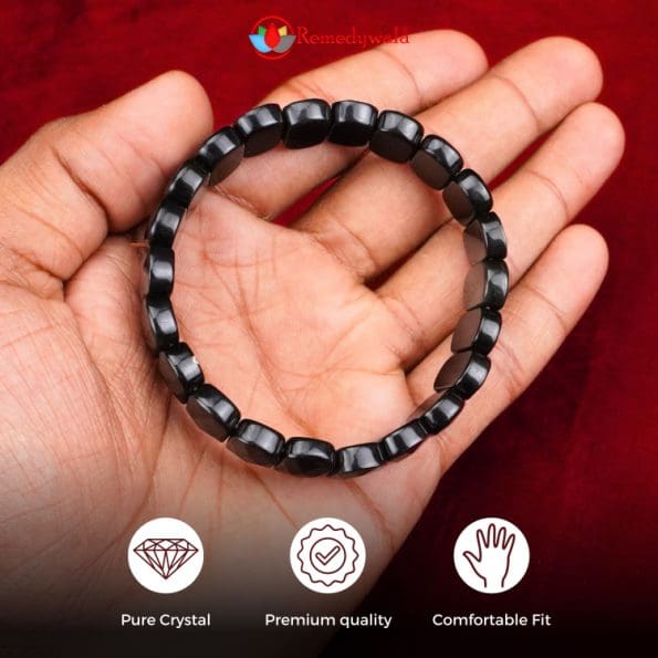 Golden Obsidian Bracelet (Diamond Cut Tumble)