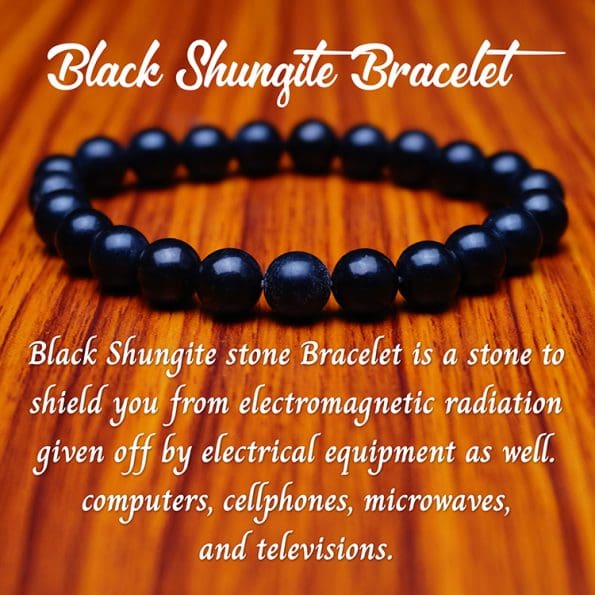 Black Shungite Bracelet