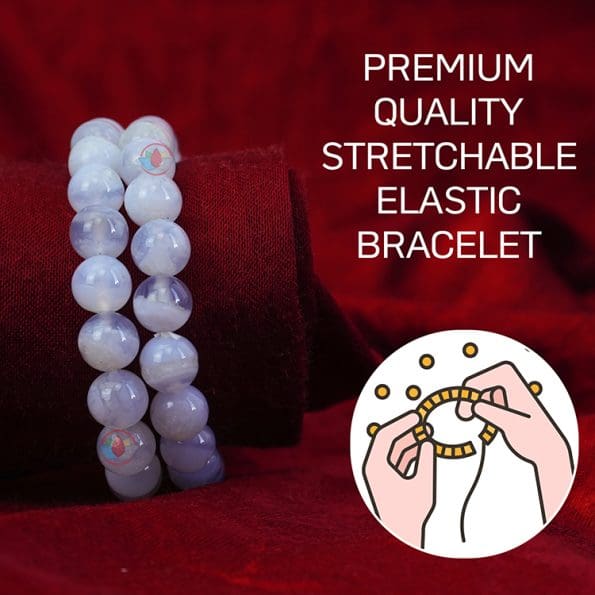 Blue Lace Agate Bracelet