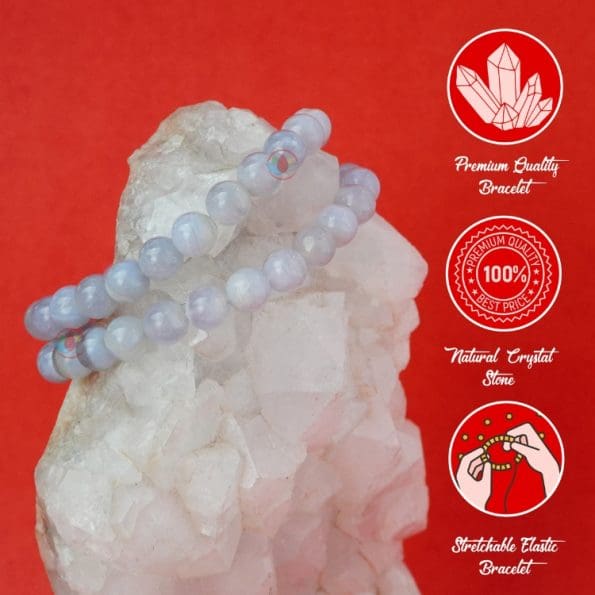 Blue Lace Agate Bracelet