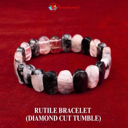Rutile Bracelet (Diamond Cut Tumble)