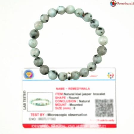 Kiwi Jasper Bracelet 8mm