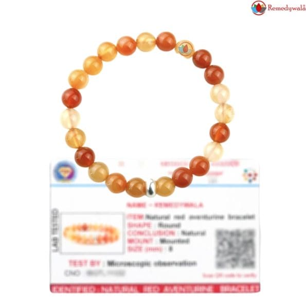 Red Aventurine Bracelet 8mm