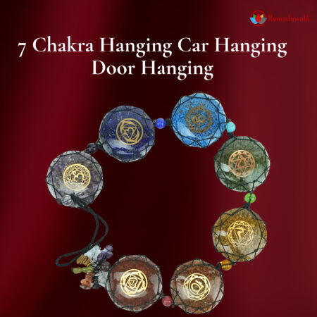 Remedywala Seven Chakra Hanging Car Hanging Door Hanging
