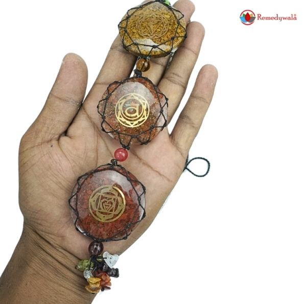 Remedywala Seven Chakra Hanging Car Hanging Door Hanging - Image 3