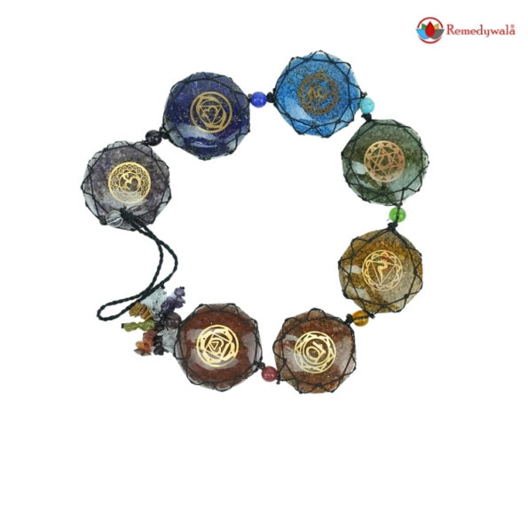 Remedywala Seven Chakra Hanging Car Hanging Door Hanging - Image 4