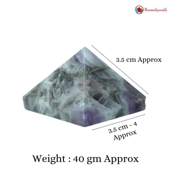 Amethyst Pyramid 3.5cm - Image 3