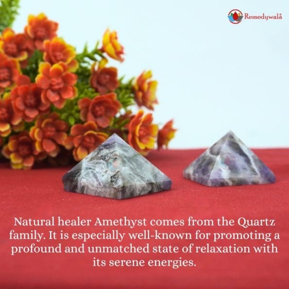 Amethyst Pyramid 3.5cm - Image 4